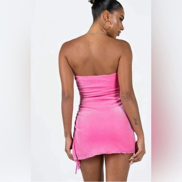 Princess Polly - Ladies, Donelli Mini Dress - Pink. Size: 0 (US). NIB - Picture 11 of 16